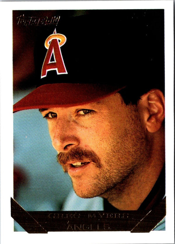 1993 Topps Gold Greg Myers #637