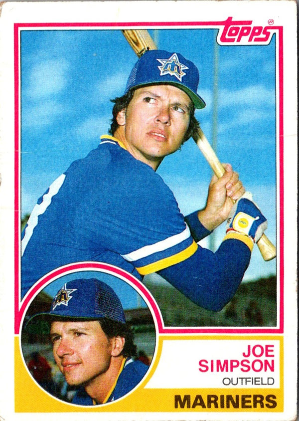 1983 Topps Joe Simpson #567