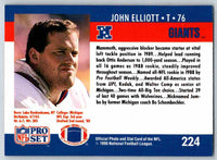 1990 Pro Set John Elliott #224