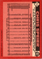 1983 O-Pee-Chee Stickers Chris Chambliss #212