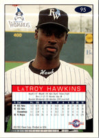 1993 Fleer Excel LaTroy Hawkins #95
