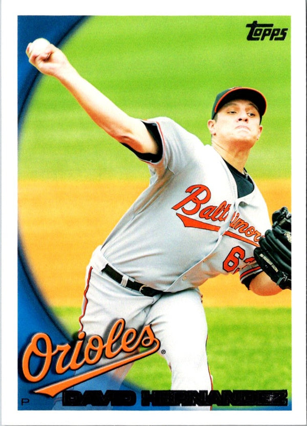 2010 Topps David Hernandez #45