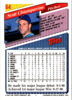 1993 Topps Inaugural Marlins Scott Chiamparino #64