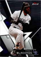 2018 Finest Charlie Blackmon #30