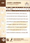 2005 Parkhurst Jason Labarbera