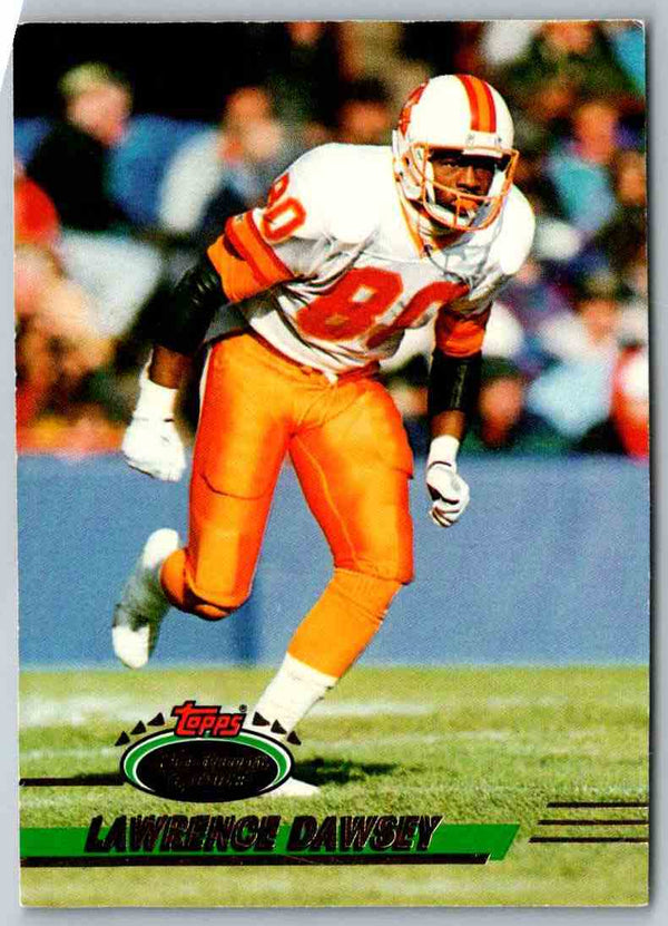 1991 Topps Stadium Club Football Lawrence Dawsey #117