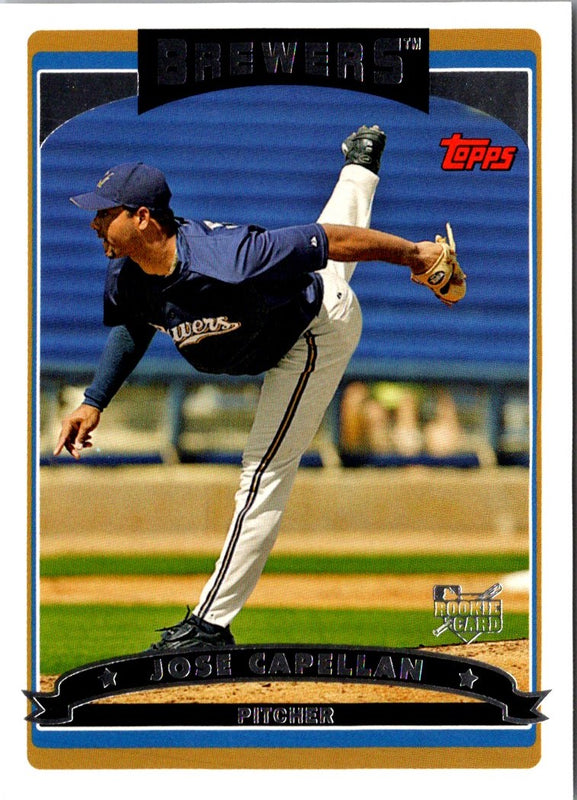 2006 Topps Jose Capellan #496