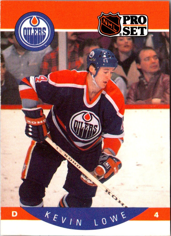 1990 Pro Set Kevin Lowe #89