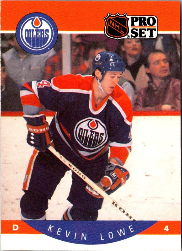 1990 Pro Set Kevin Lowe #89