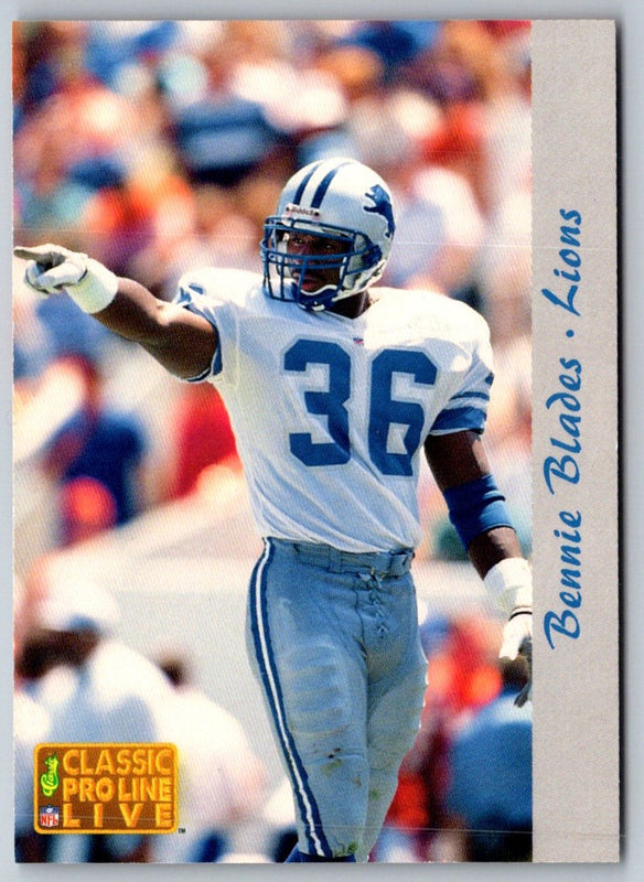 1993 Pro Line Live Bennie Blades #77
