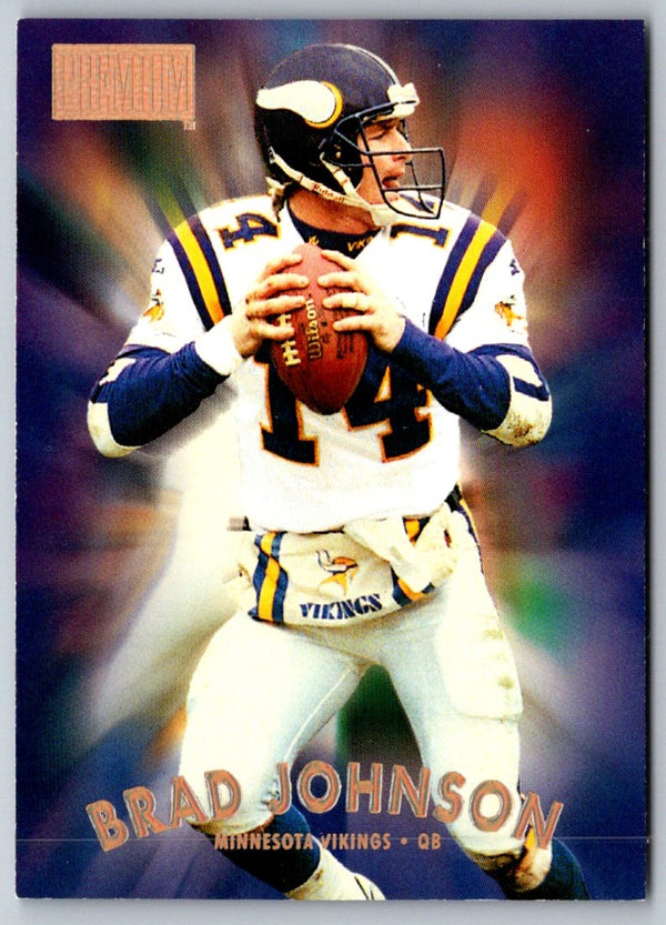 1997 SkyBox Premium Brad Johnson #24