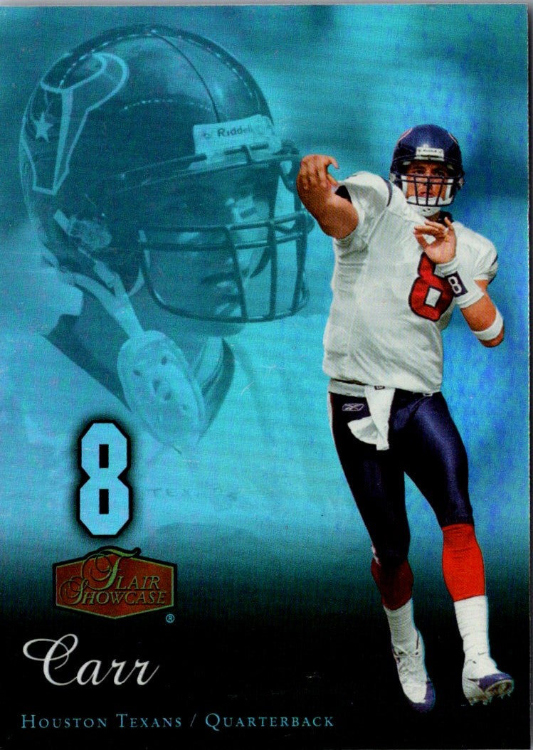 2006 Flair Showcase David Carr