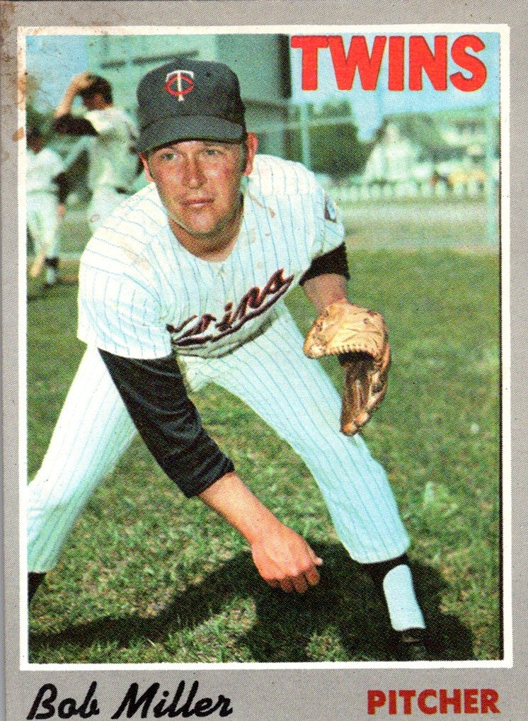 1970 Topps Bob Miller