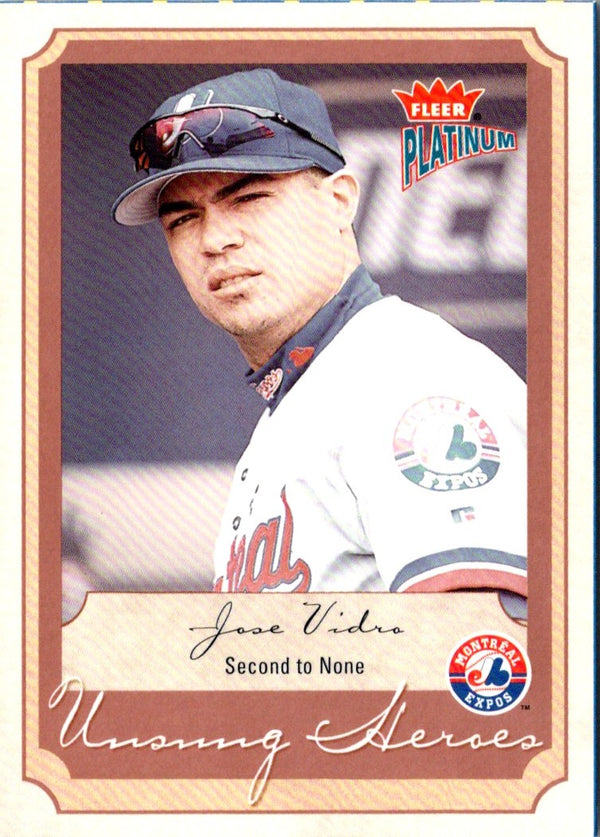 2003 Fleer Platinum Jose Vidro #205