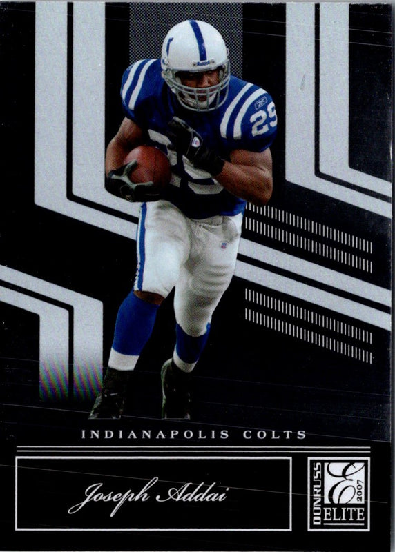 2007 Donruss Elite Joseph Addai #42