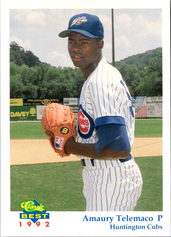 1992 Classic Best Huntington Cubs Amaury Telemaco #27