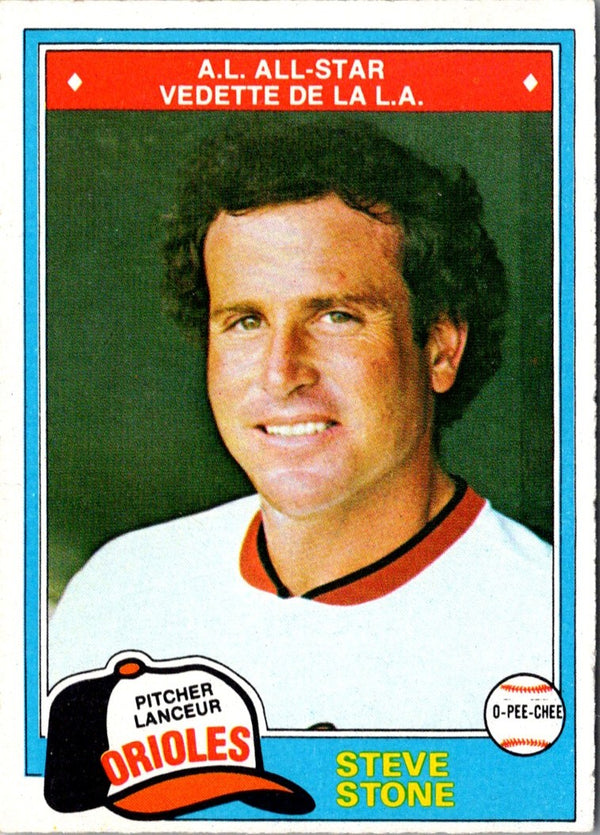 1981 O-Pee-Chee Steve Stone #101