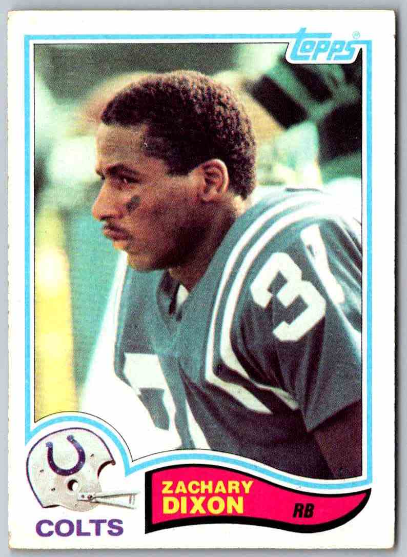 1982 Topps Zachary Dixon