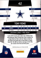 2010 Panini Certified Tony Romo #42