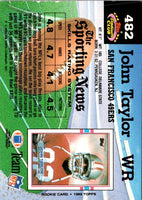 1992 Stadium Club John Taylor #482