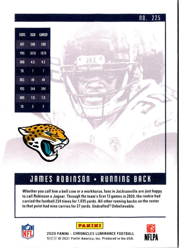 2020 Panini James Robinson