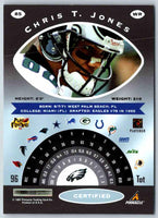 1997 Pinnacle Certified NFL Chris T. Jones #85