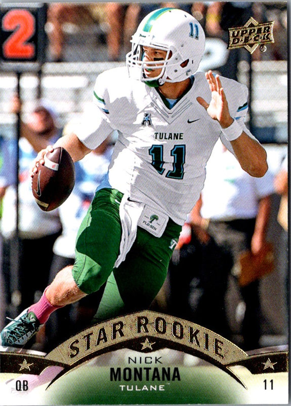 2015 Upper Deck Nick Montana #97