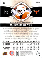 2015 Upper Deck Malcolm Brown #92