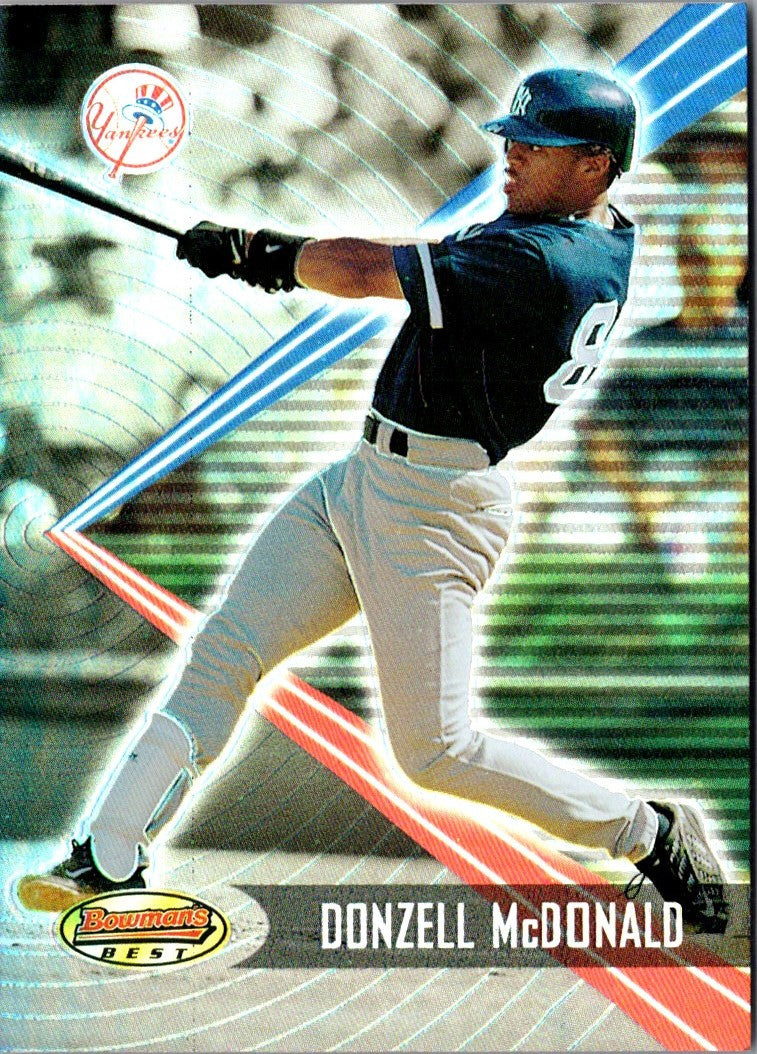 2001 Bowman's Best Donzell McDonald