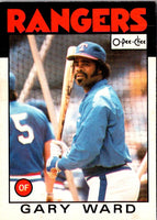 1986 O-Pee-Chee Gary Ward #105
