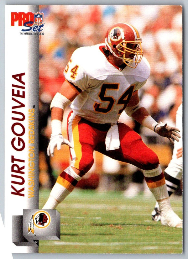 1992 Pro Set Kurt Gouveia #675