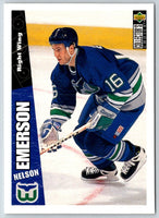 1992 Seasons Patches Nelson Emerson #16