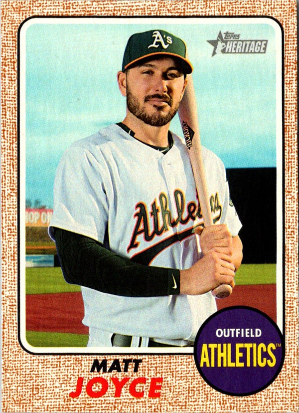 2017 Topps Heritage Matt Joyce #596