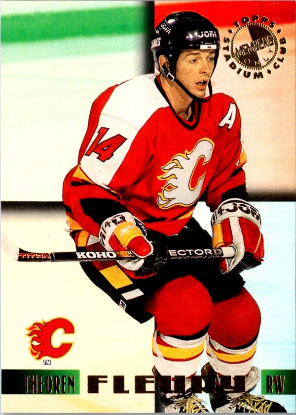 1995 Stadium Club Members Only 50 Theo Fleury #33