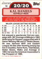 1989 Topps Ames 20/20 Club Kal Daniels #10