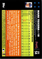 2007 Topps Updates & Highlights Mark Teixeira #UH54