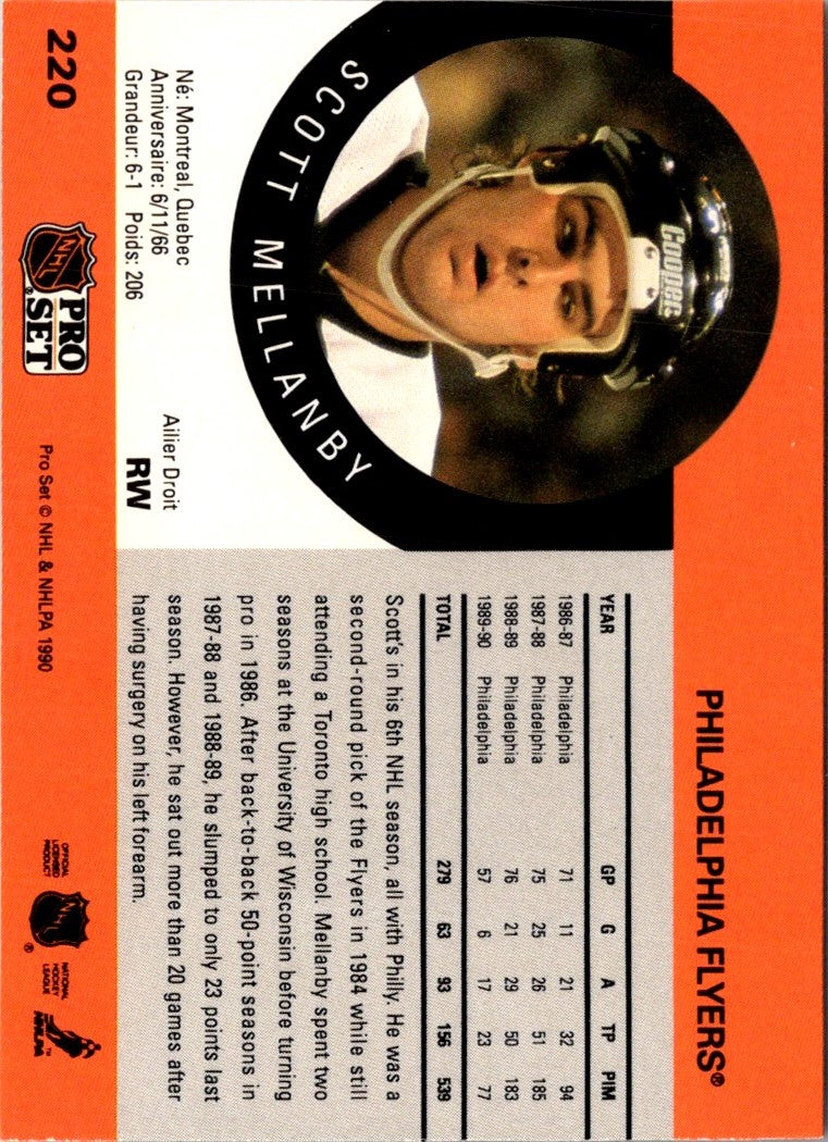 1990 Pro Set Scott Mellanby