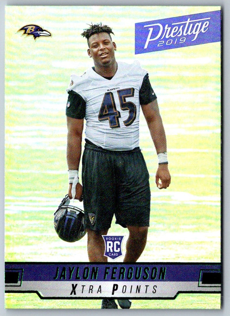 2019 Panini Prestige Rookie Xtra Points Signatures Jaylon Ferguson