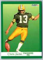 1991 Fleer Chris Jacke #254