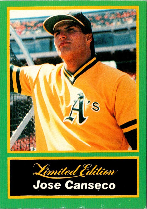 1989 CMC Jose Canseco Jose Canseco #1