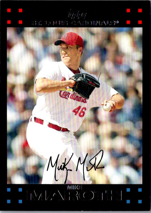 2007 Topps Updates & Highlights Mike Maroth #UH55