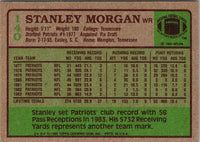 1984 Topps Stanley Morgan #140