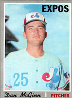 1970 Topps Dan McGinn #364 EX-MT+
