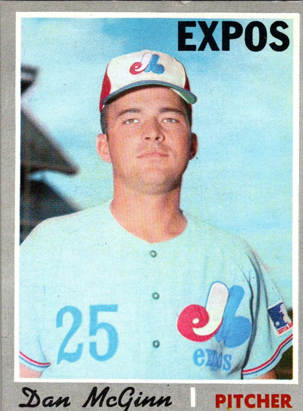 1970 Topps Dan McGinn #364 EX-MT+