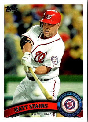 2011 Topps Update Matt Stairs #US32