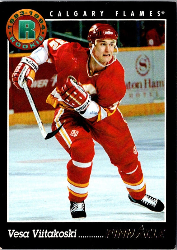 1993 Pinnacle Vesa Viitakoski #444 Rookie
