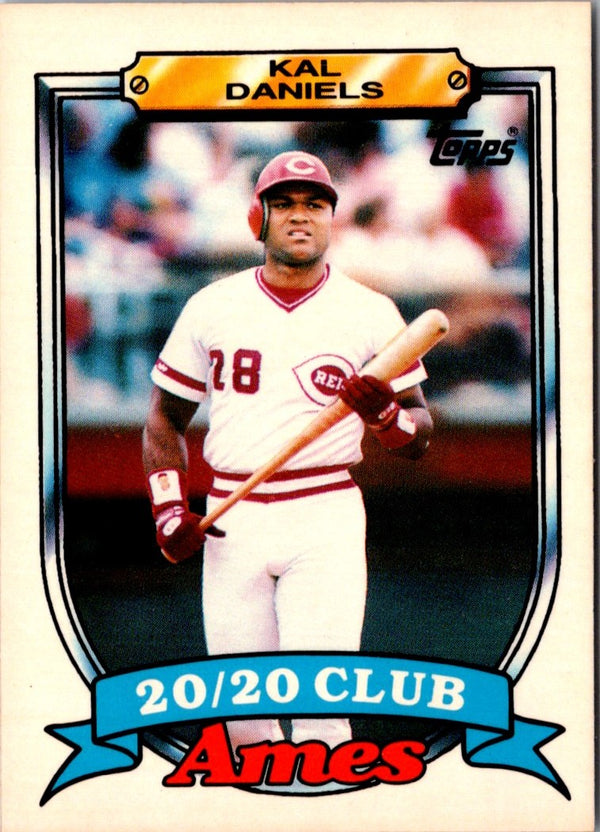 1989 Topps Ames 20/20 Club Kal Daniels #10