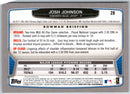 2014 Bowman Josh Johnson