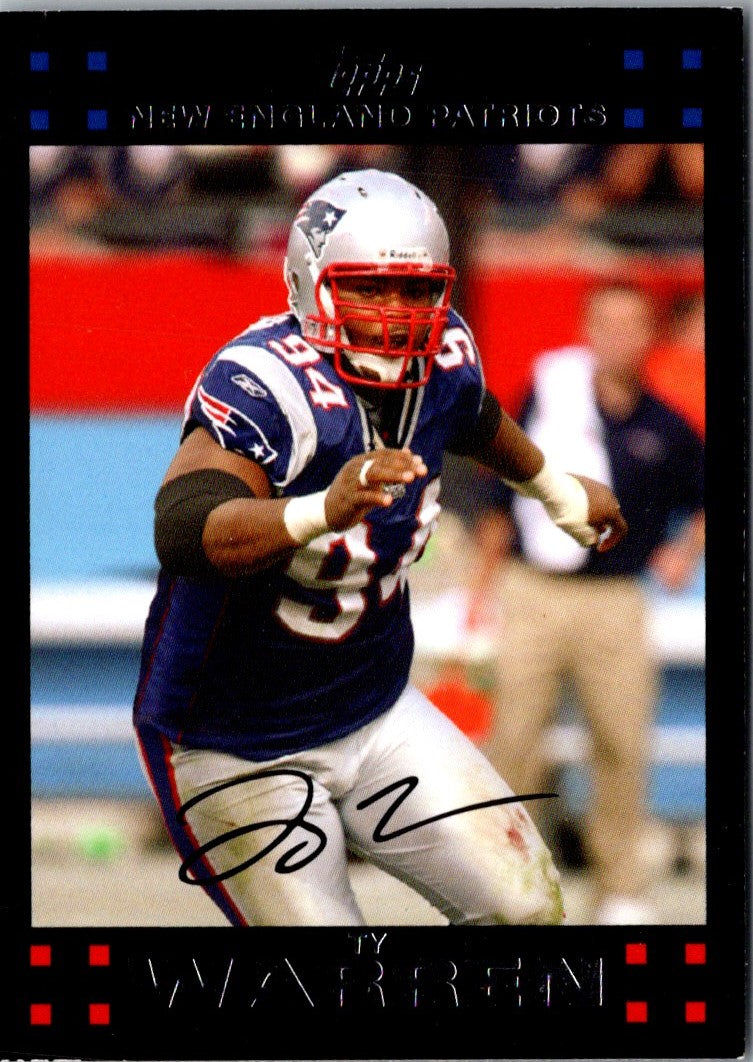 2007 Topps Ty Warren