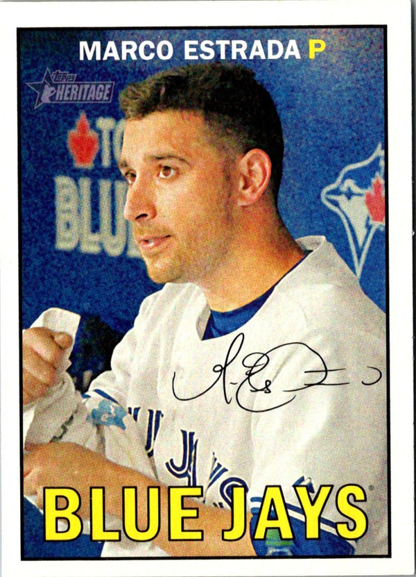 2016 Topps Heritage Marco Estrada #245